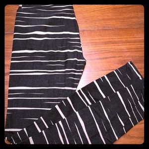 Striped Leggings OS